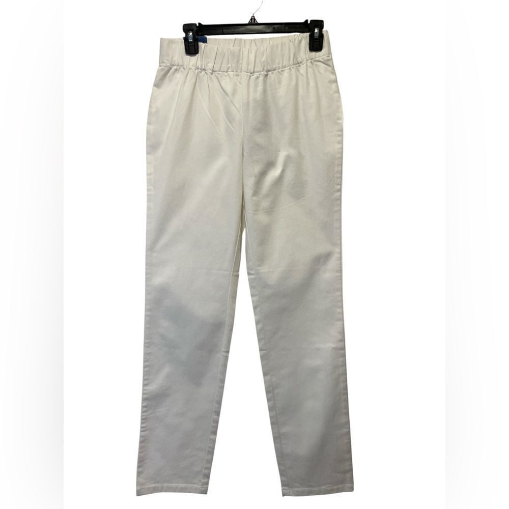 Soft Surroundings Metro Leggings white Pants size S (6-8)